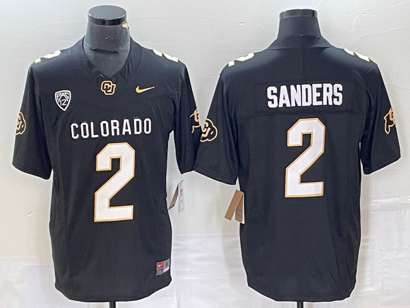 Men NHL Colorado avalanche #2 Sanders black jerseys